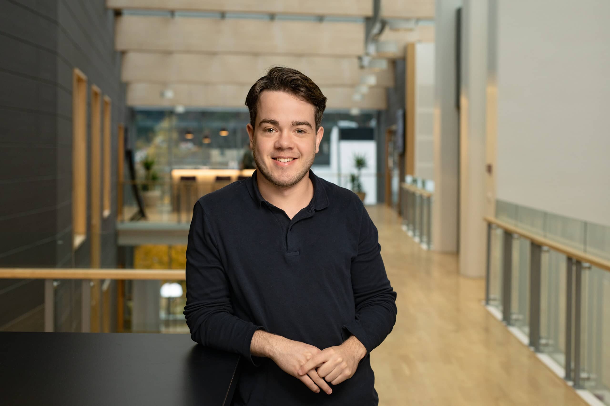 Pressebilde av r&aring;dgiver i Lotteri- og stiftelsestilsynet, Sindre Johannessen