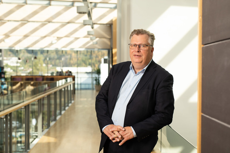 Pressebilde av Atle Hamar, direkt&oslash;r i Lotteri- og stiftelsestilsynet.