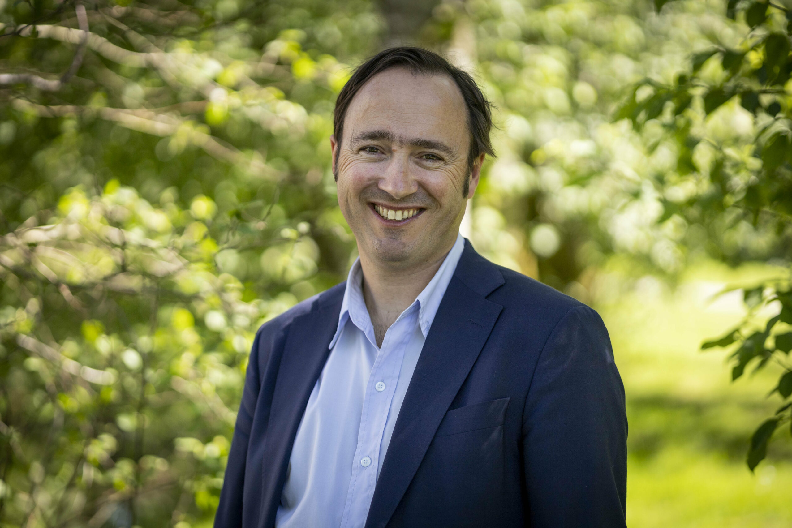 Pressebilde av avdelingsdirekt&oslash;r i kommunikasjon- og strategistaben, Terje Gilleshammer